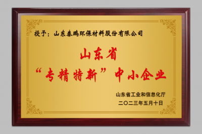 山东省专精特新